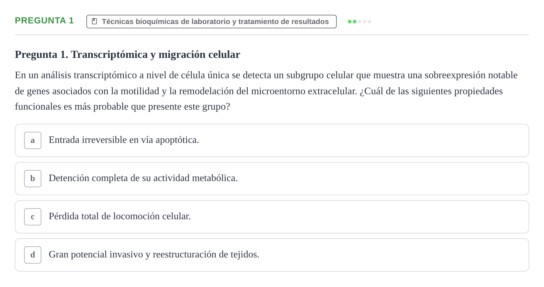Enunciado: Pregunta 1