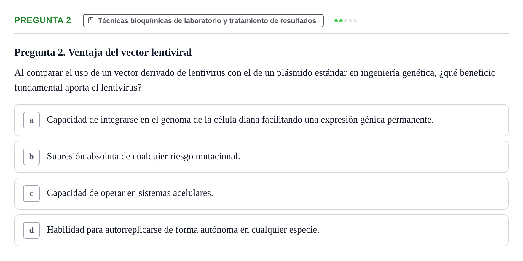 Enunciado: Pregunta 2