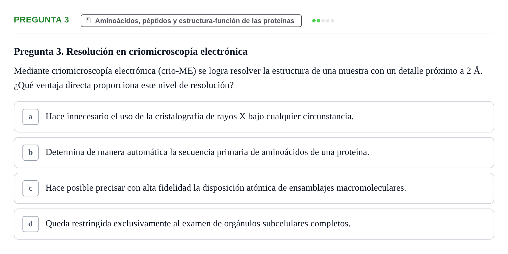 Enunciado: Pregunta 3