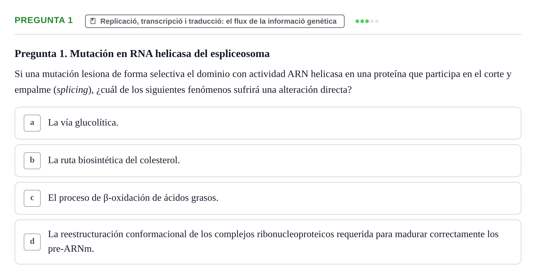 Enunciado: Pregunta 1