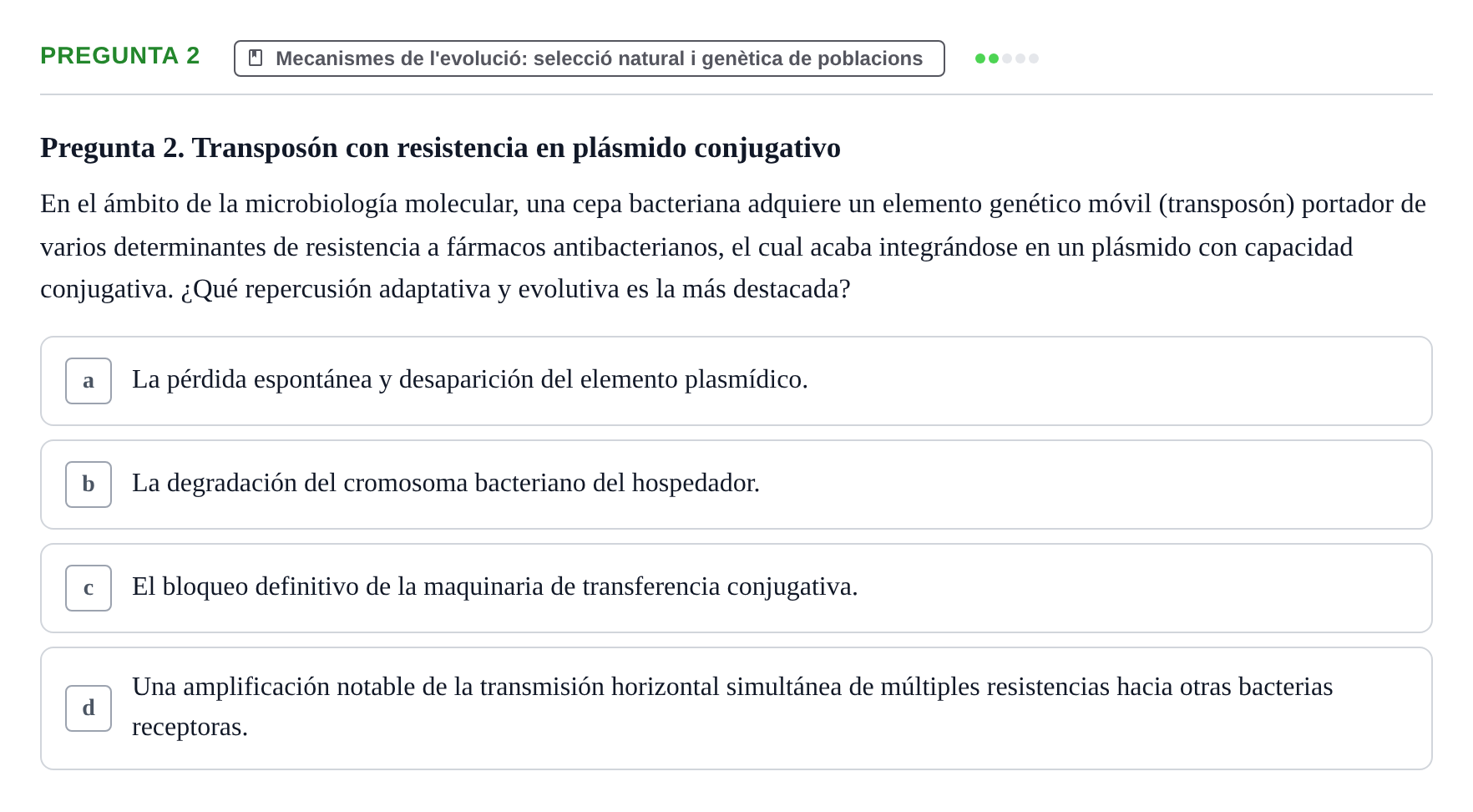 Enunciado: Pregunta 2