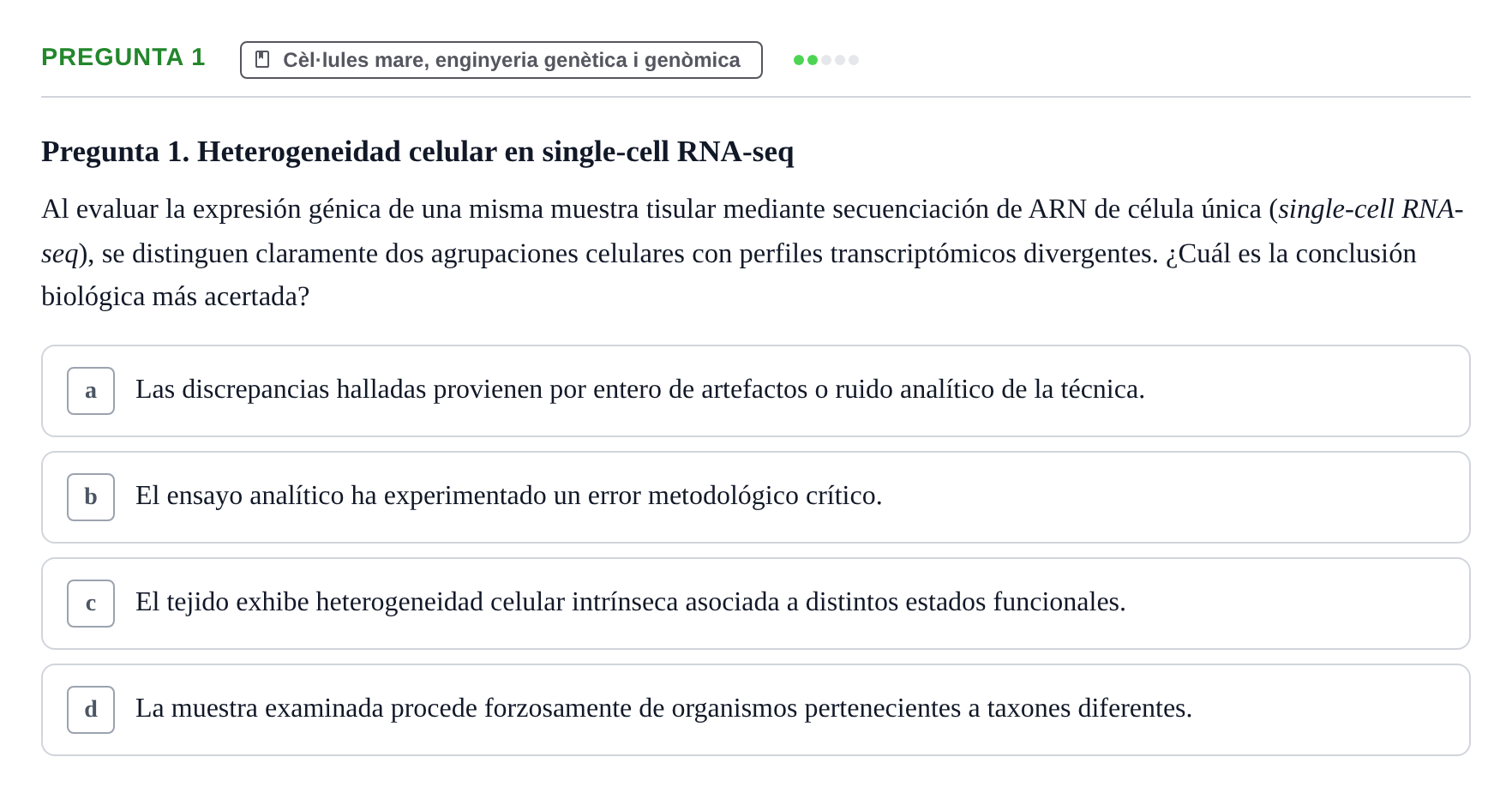 Enunciado: Pregunta 1