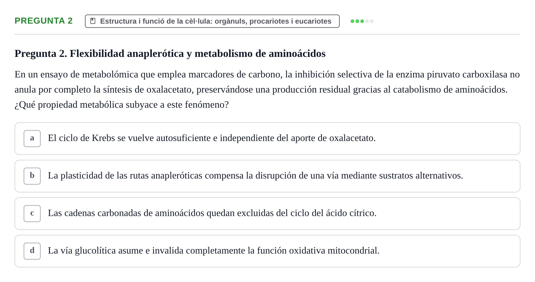 Enunciado: Pregunta 2