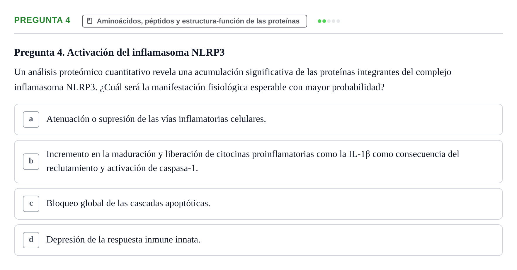 Enunciado: Pregunta 4