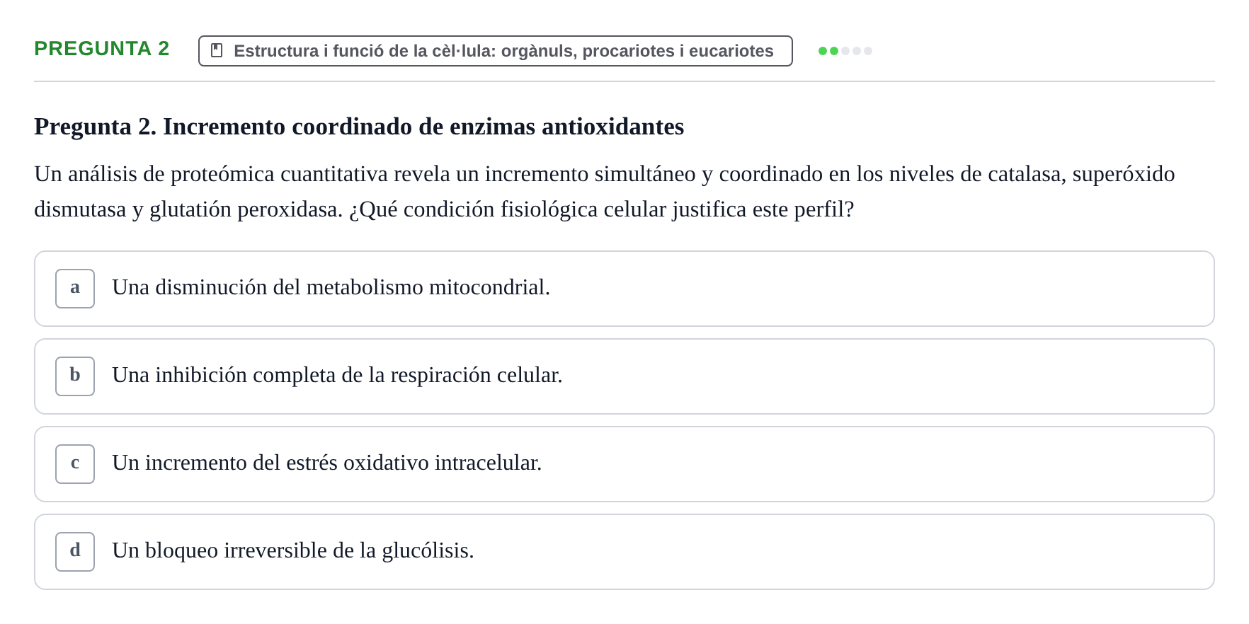 Enunciado: Pregunta 2