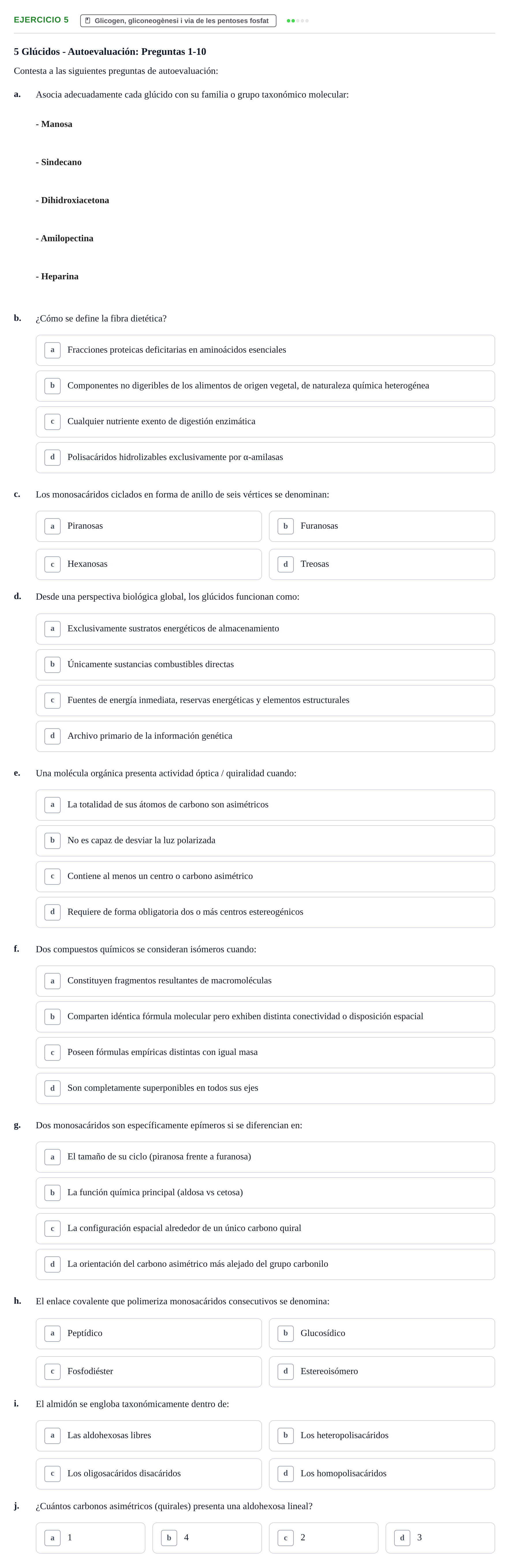 Enunciado: 5