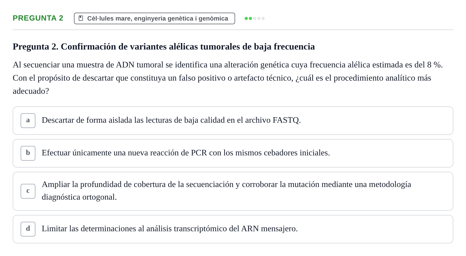 Enunciado: Pregunta 2