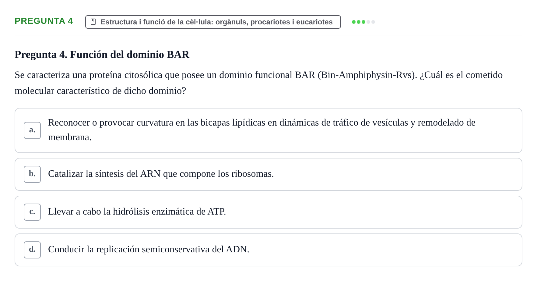 Enunciado: Pregunta 4