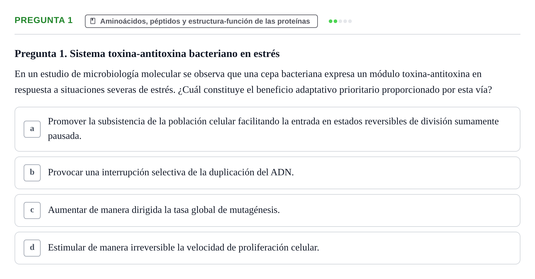 Enunciado: Pregunta 1