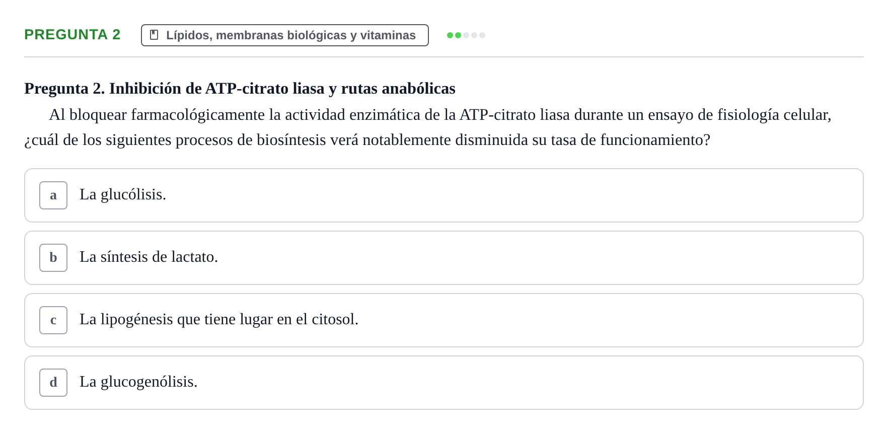 Enunciado: Pregunta 2