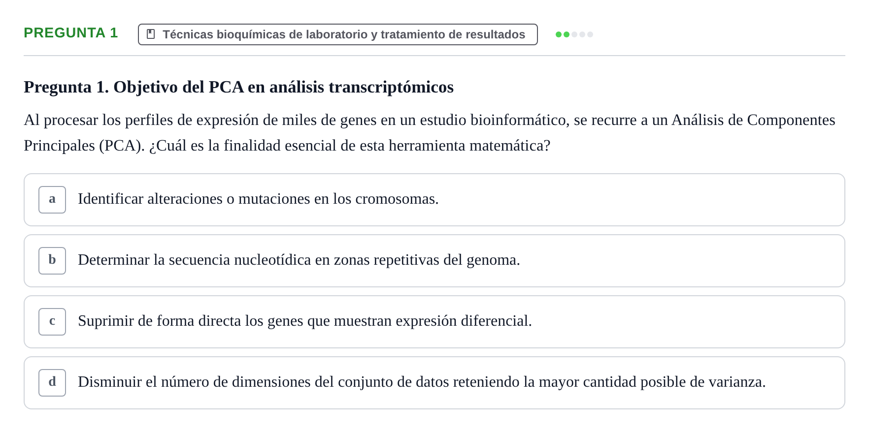 Enunciado: Pregunta 1
