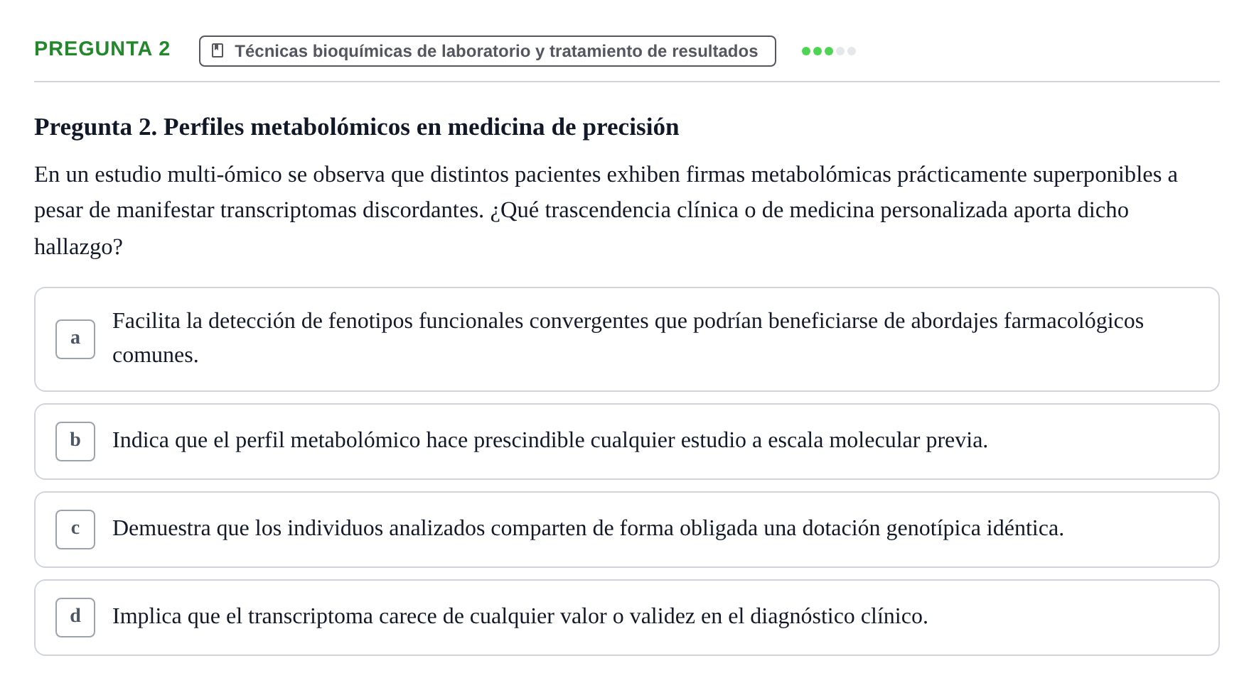 Enunciado: Pregunta 2