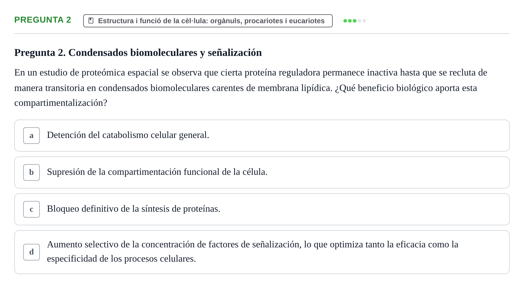 Enunciado: Pregunta 2