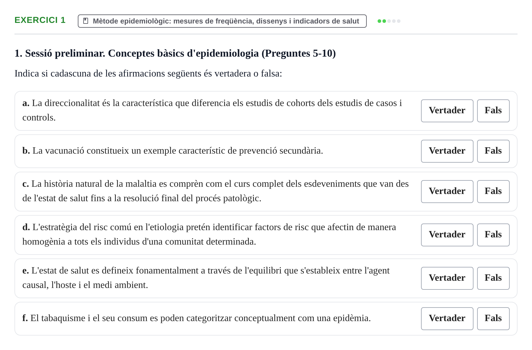 Enunciado: 1