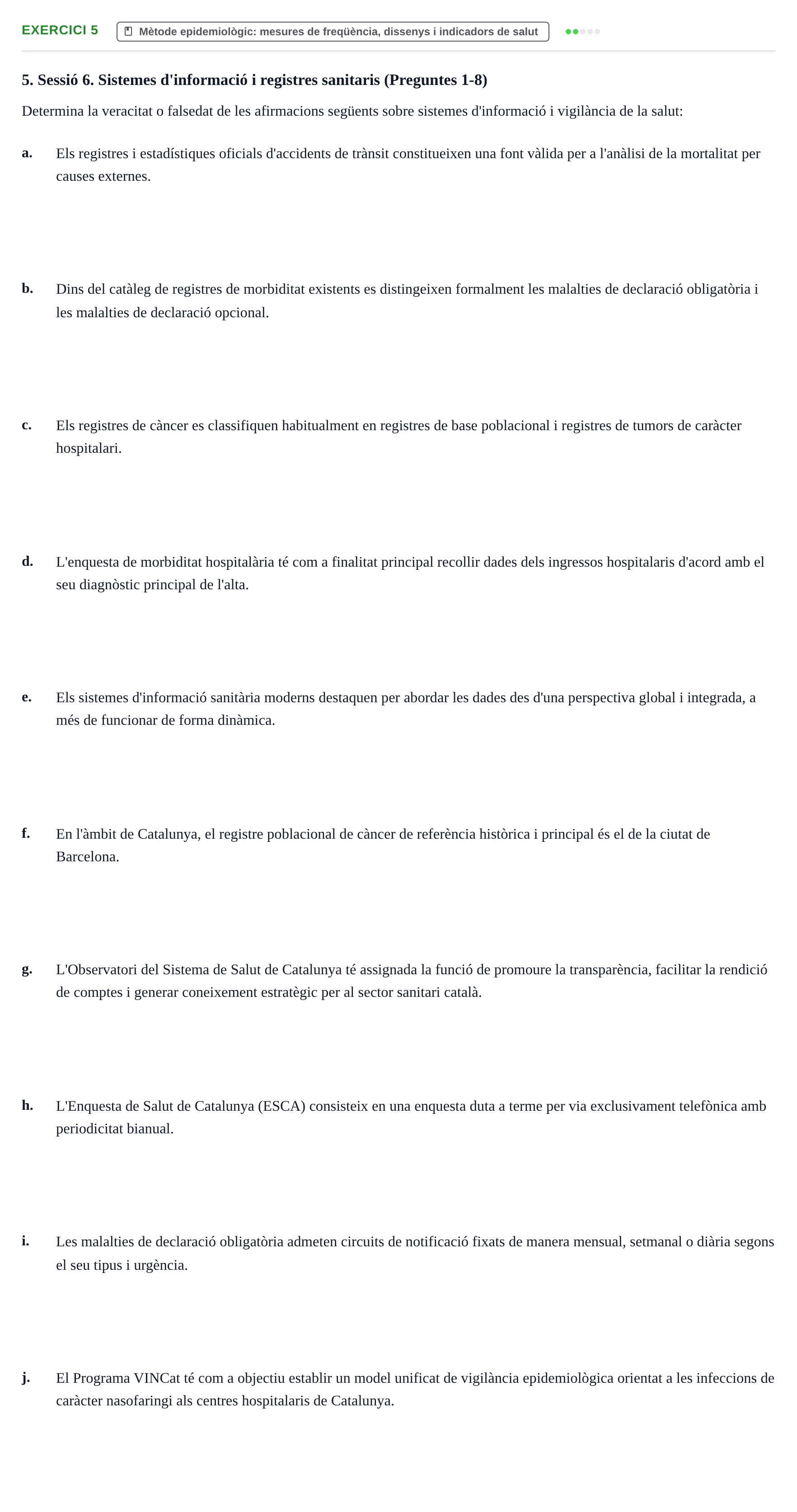 Enunciado: 5