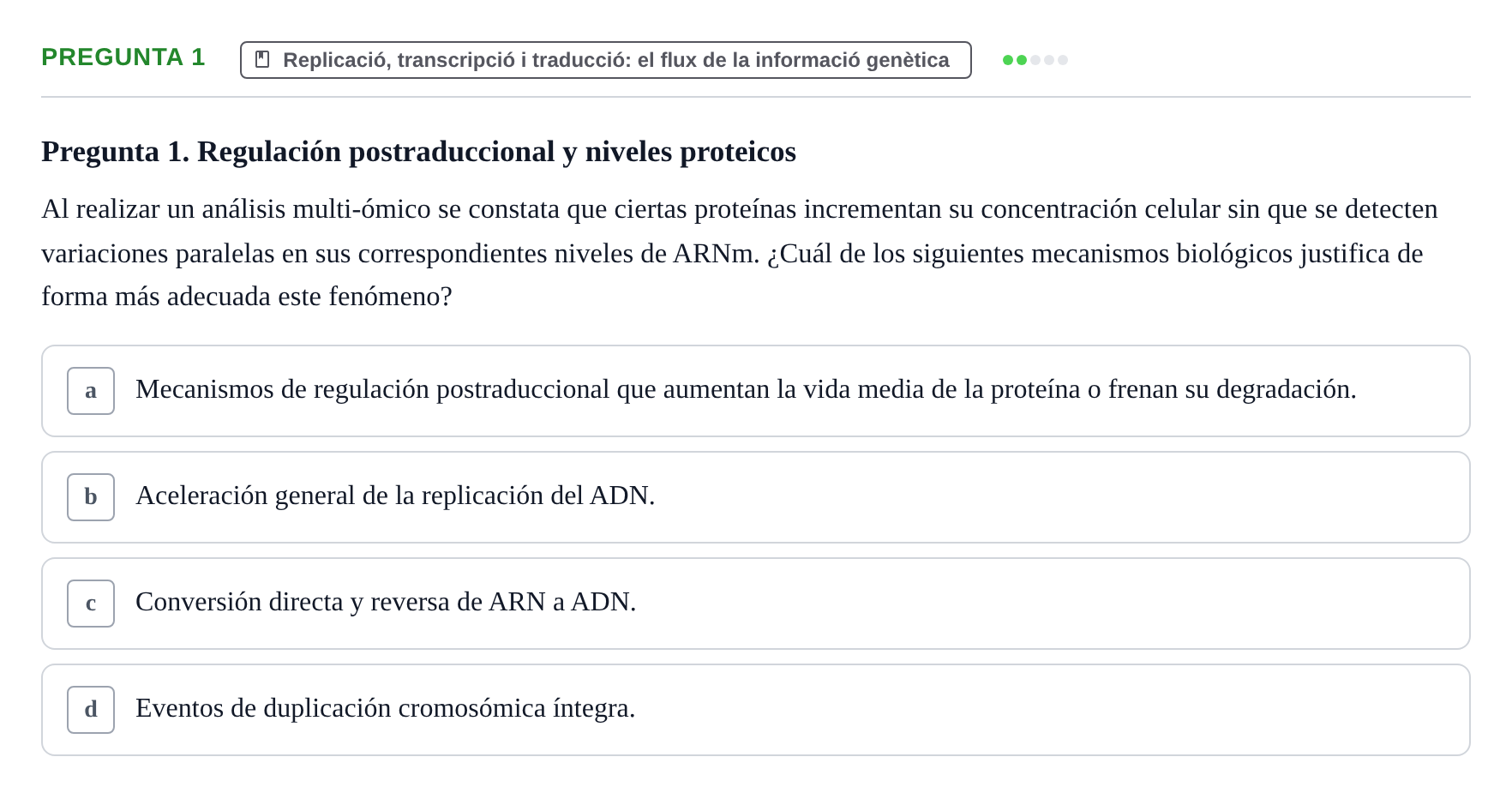 Enunciado: Pregunta 1