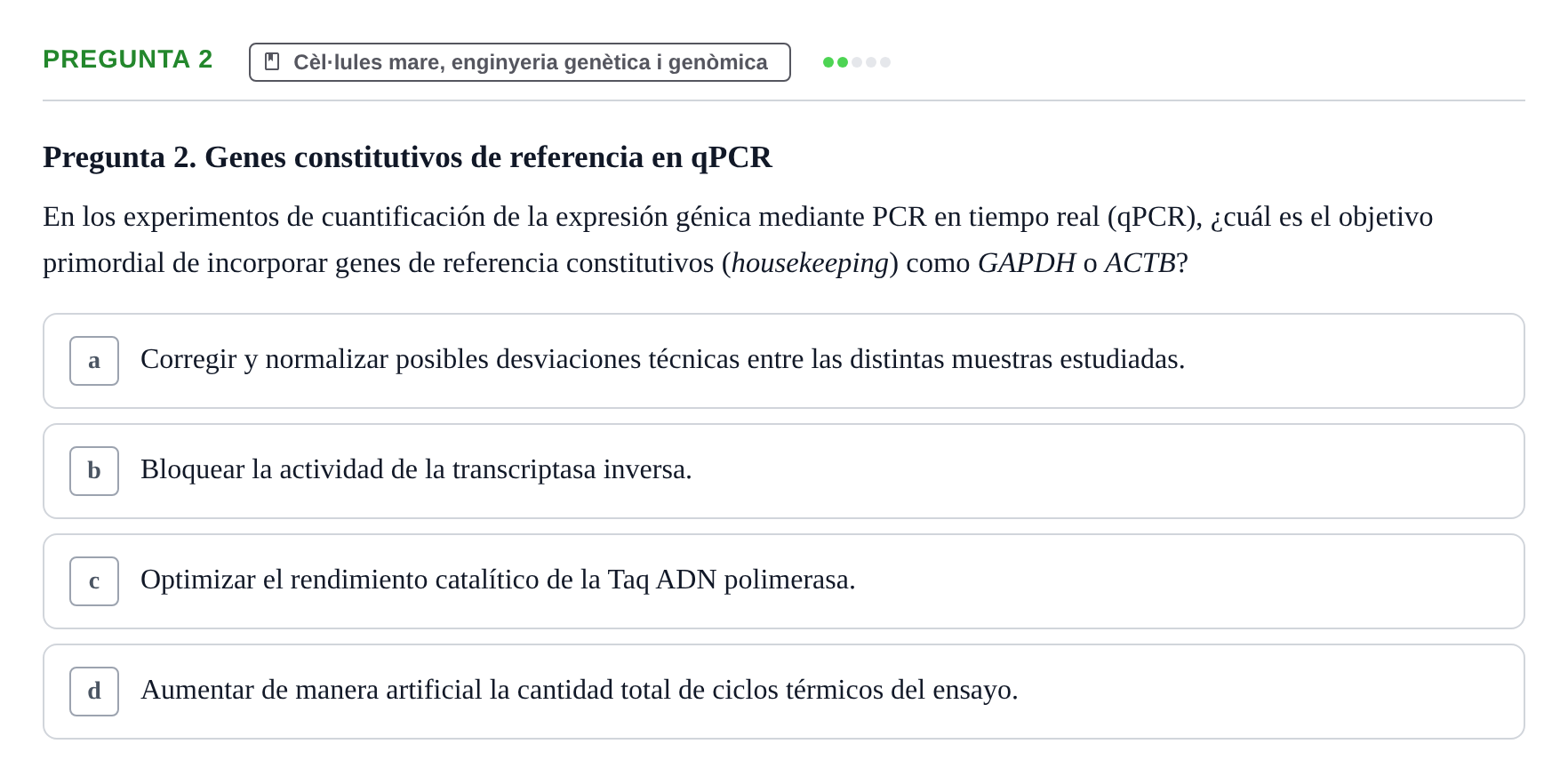 Enunciado: Pregunta 2