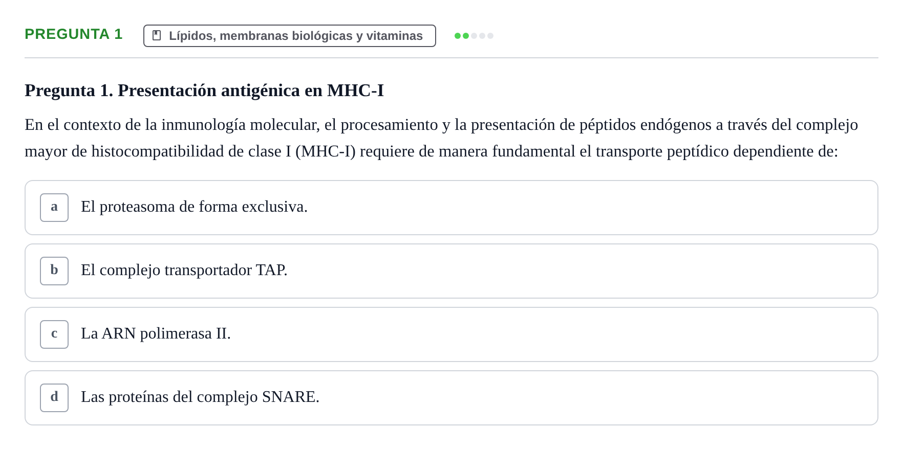 Enunciado: Pregunta 1