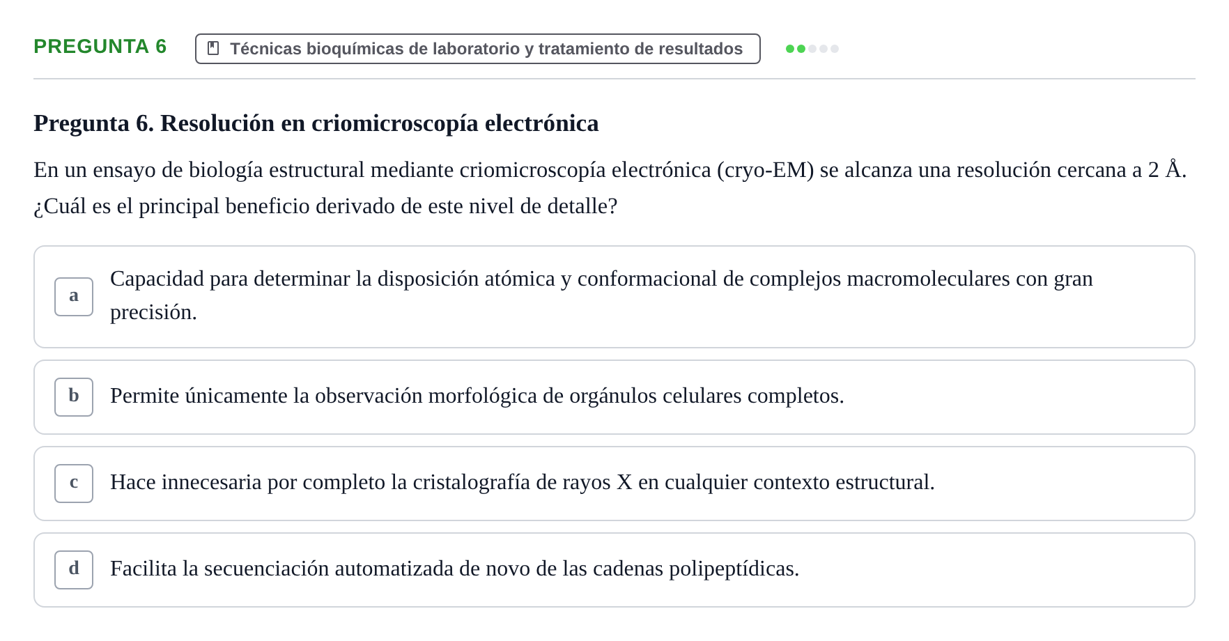 Enunciado: Pregunta 6