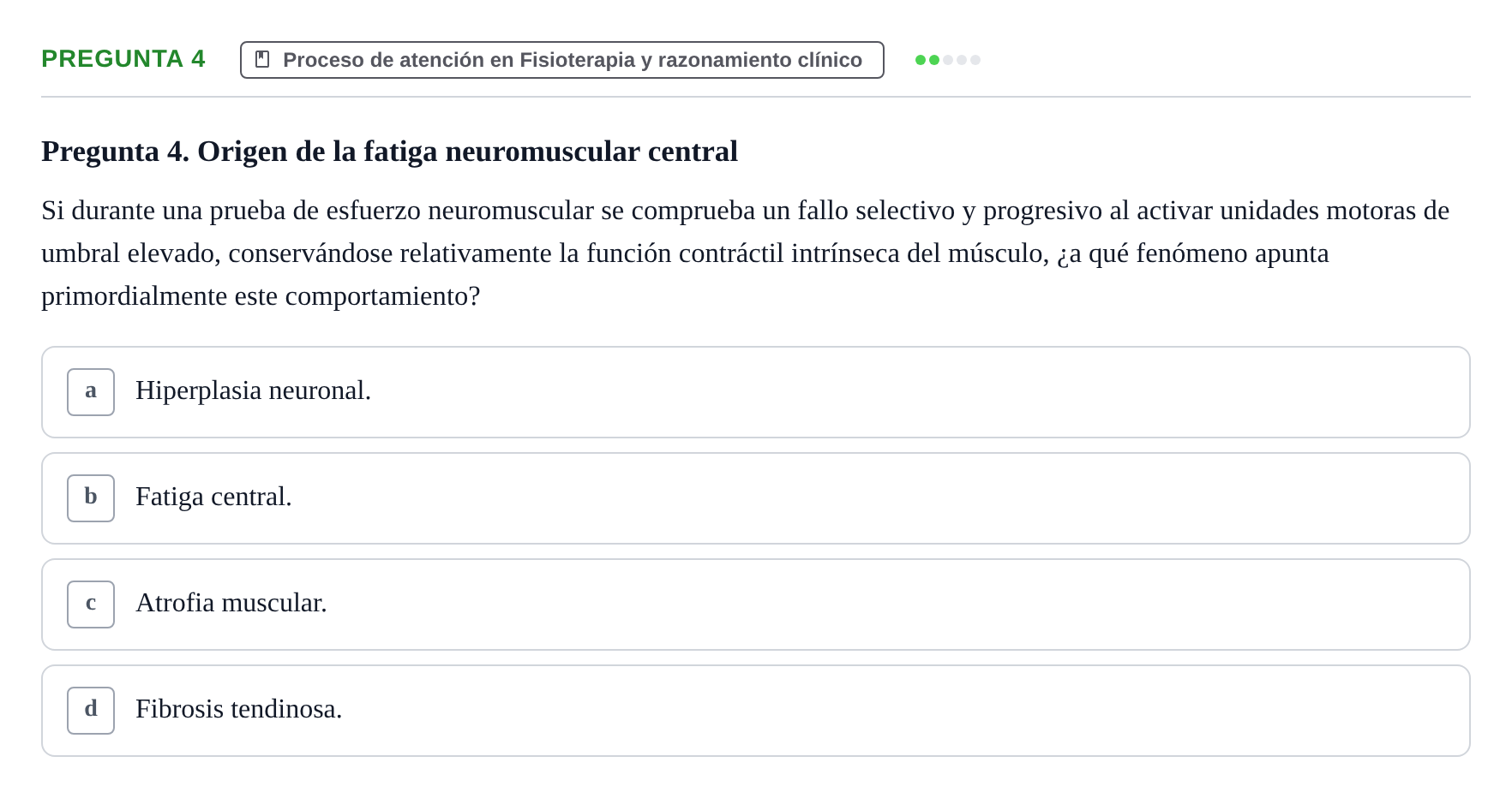 Enunciado: Pregunta 4