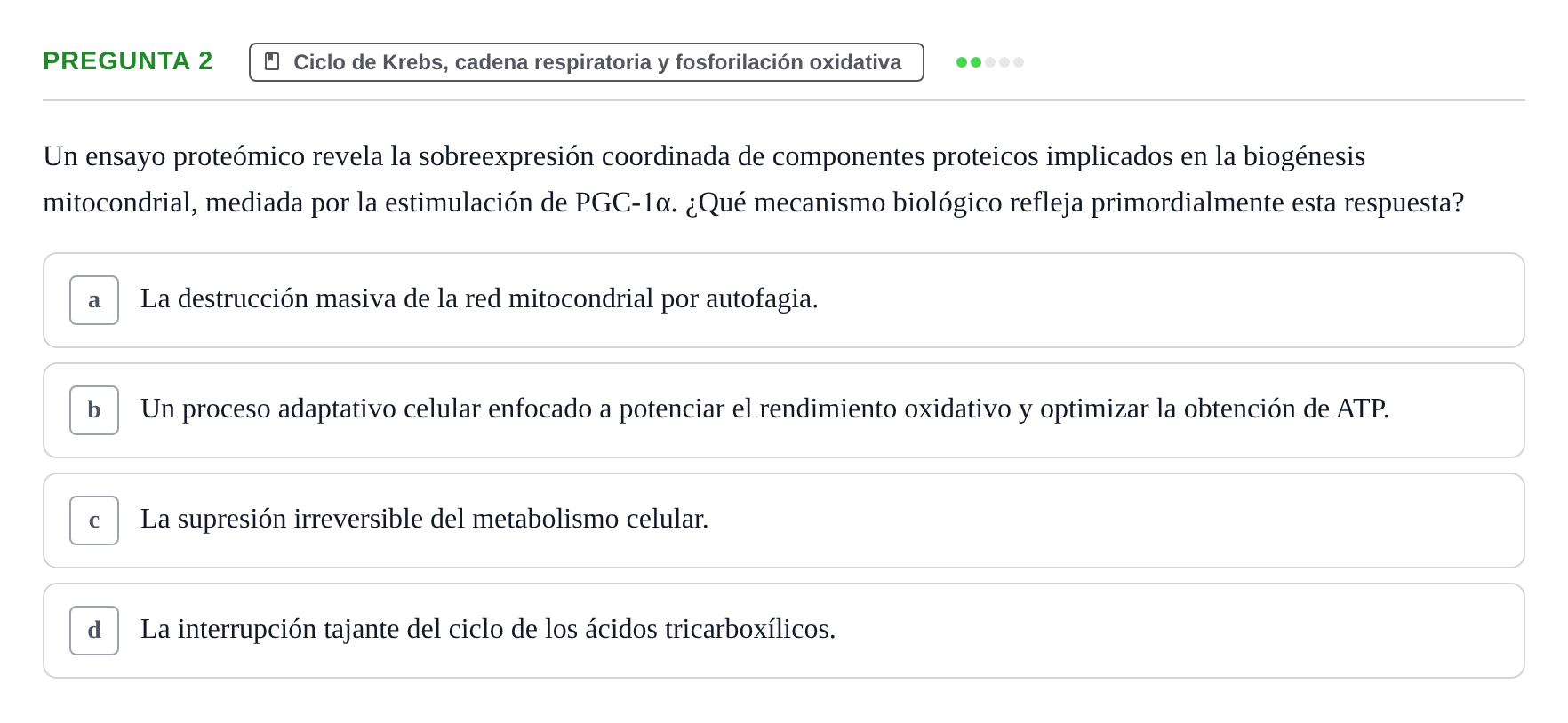 Enunciado: Pregunta 2