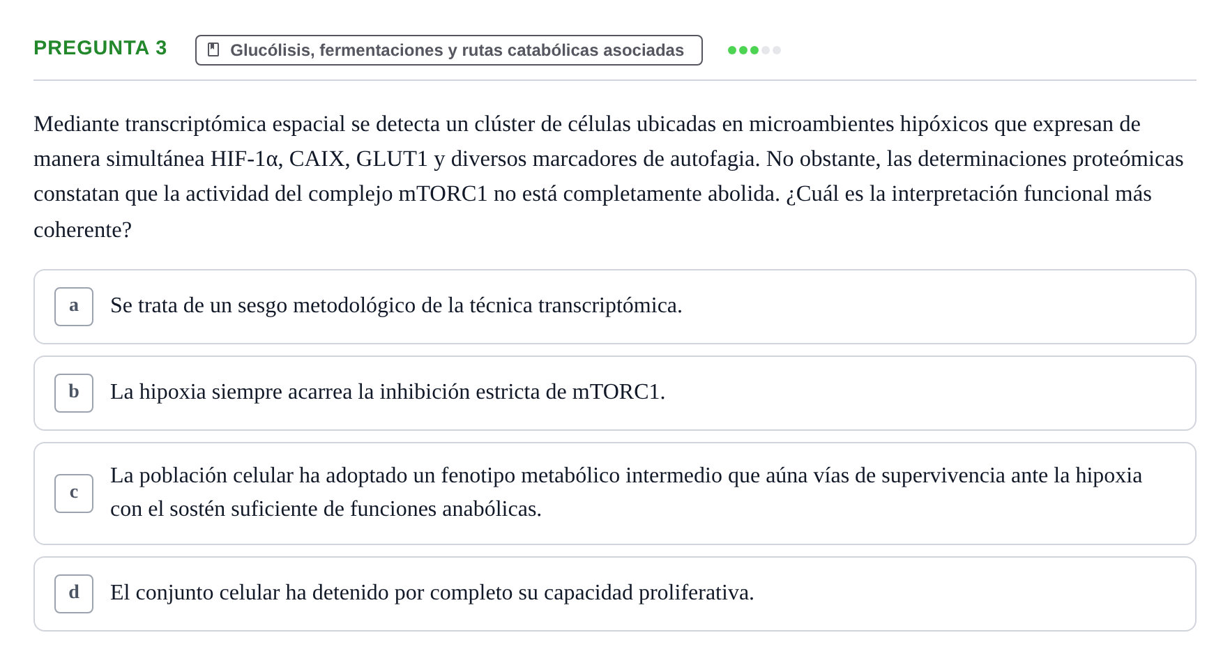 Enunciado: Pregunta 3