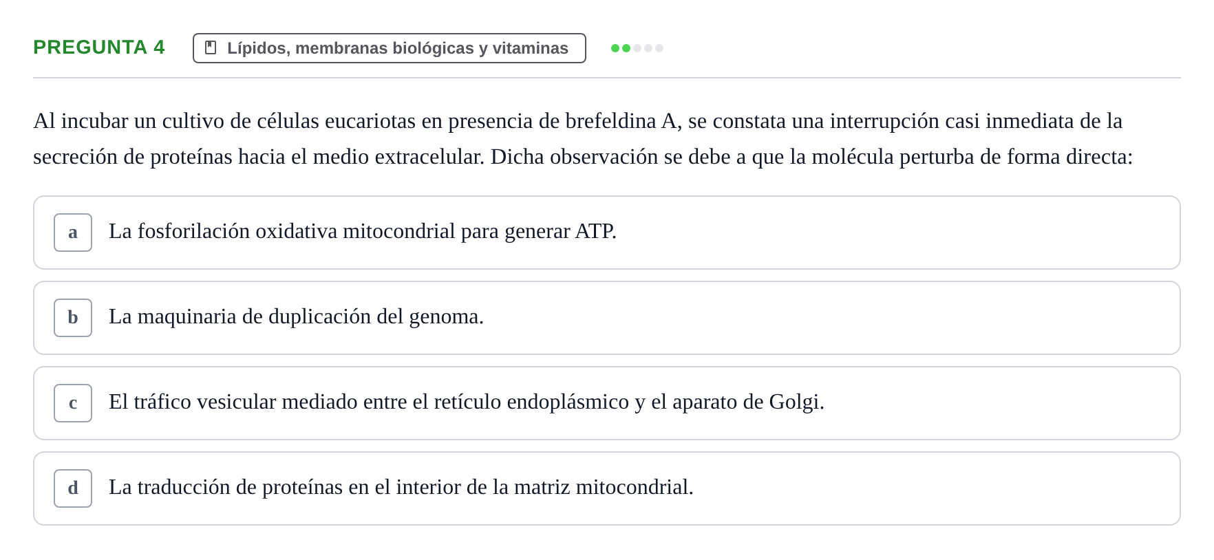 Enunciado: Pregunta 4