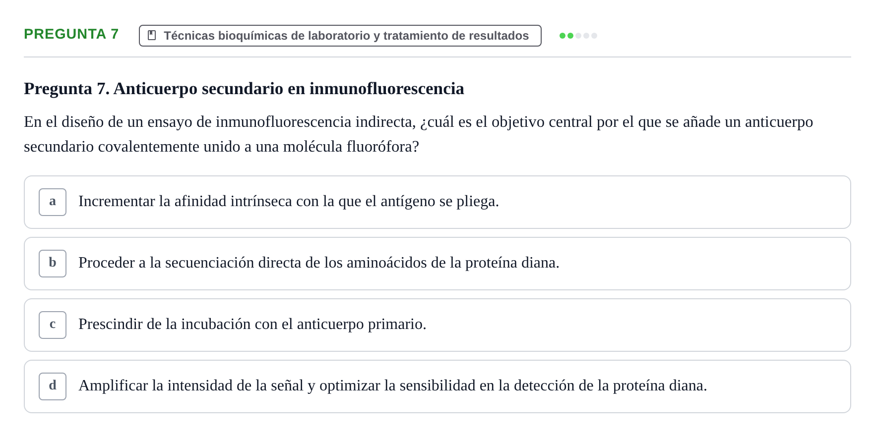 Enunciado: Pregunta 7