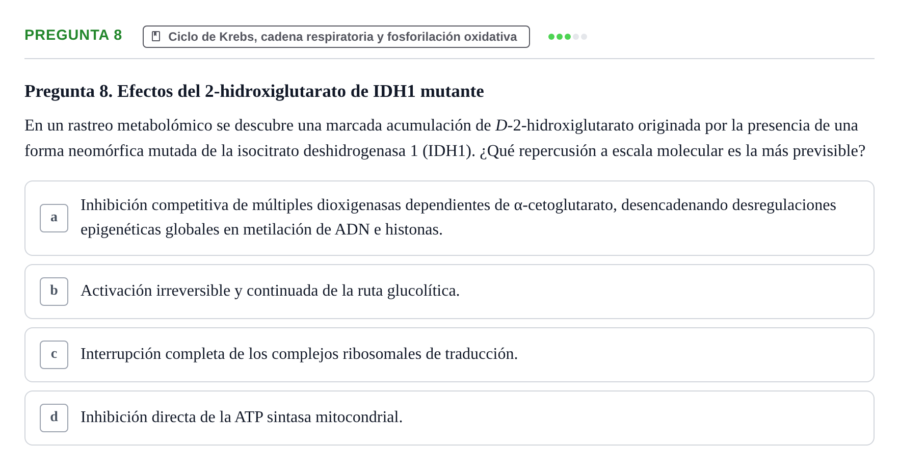 Enunciado: Pregunta 8