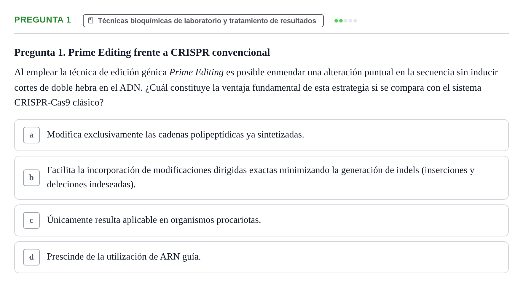 Enunciado: Pregunta 1