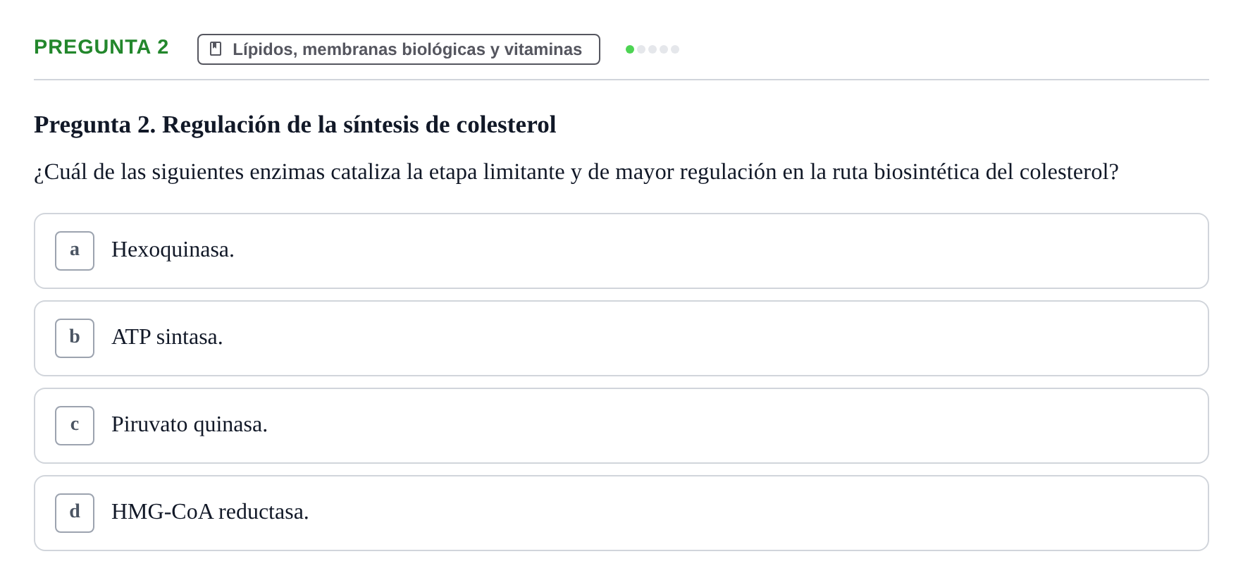 Enunciado: Pregunta 2