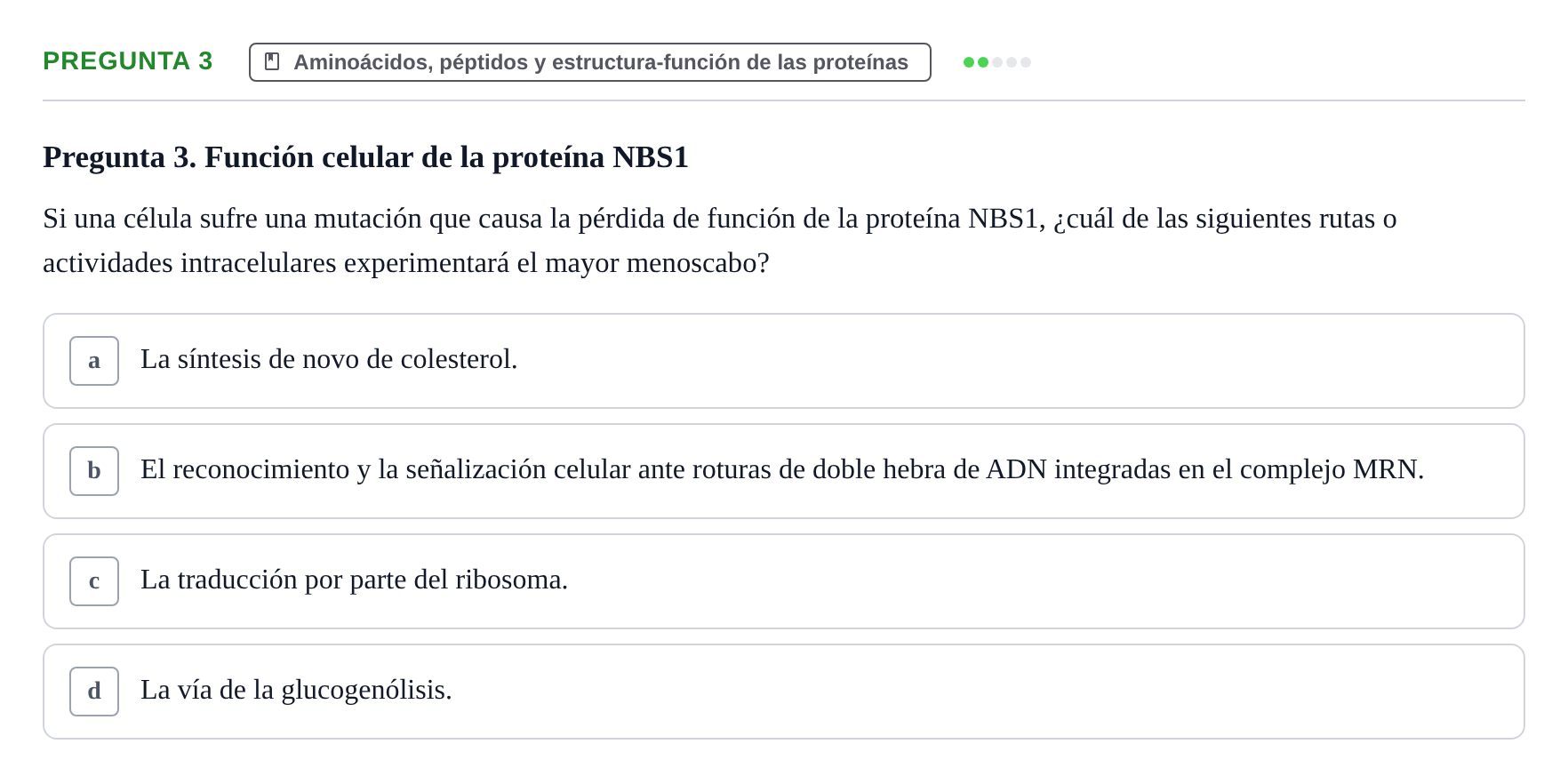 Enunciado: Pregunta 3