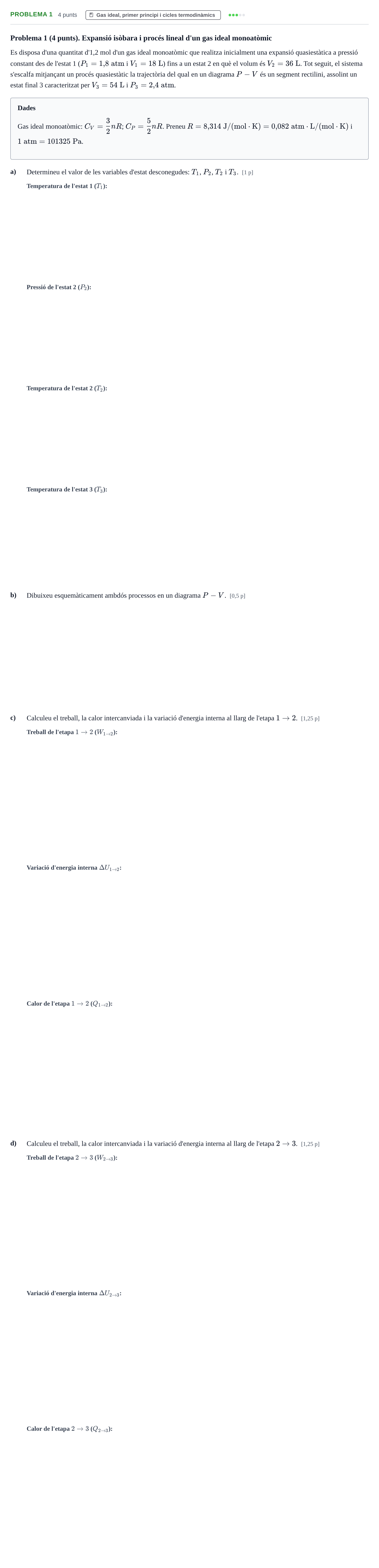 Enunciado: Problema 1 · Fundamentos de Física UVIC 2011