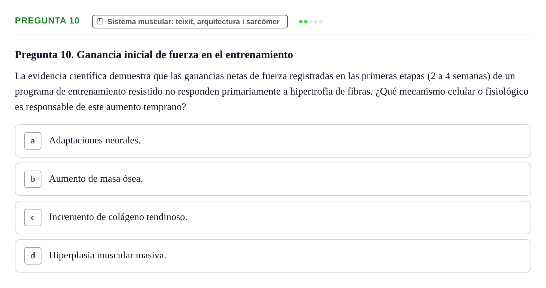 Enunciado: Pregunta 10