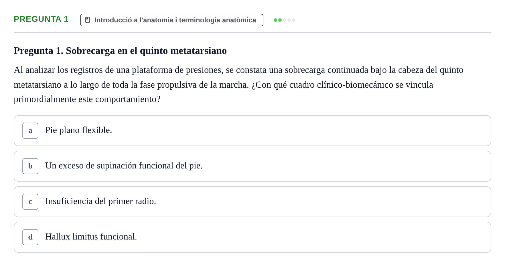 Enunciado: Pregunta 1