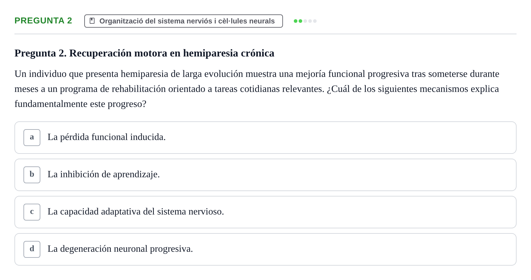Enunciado: Pregunta 2