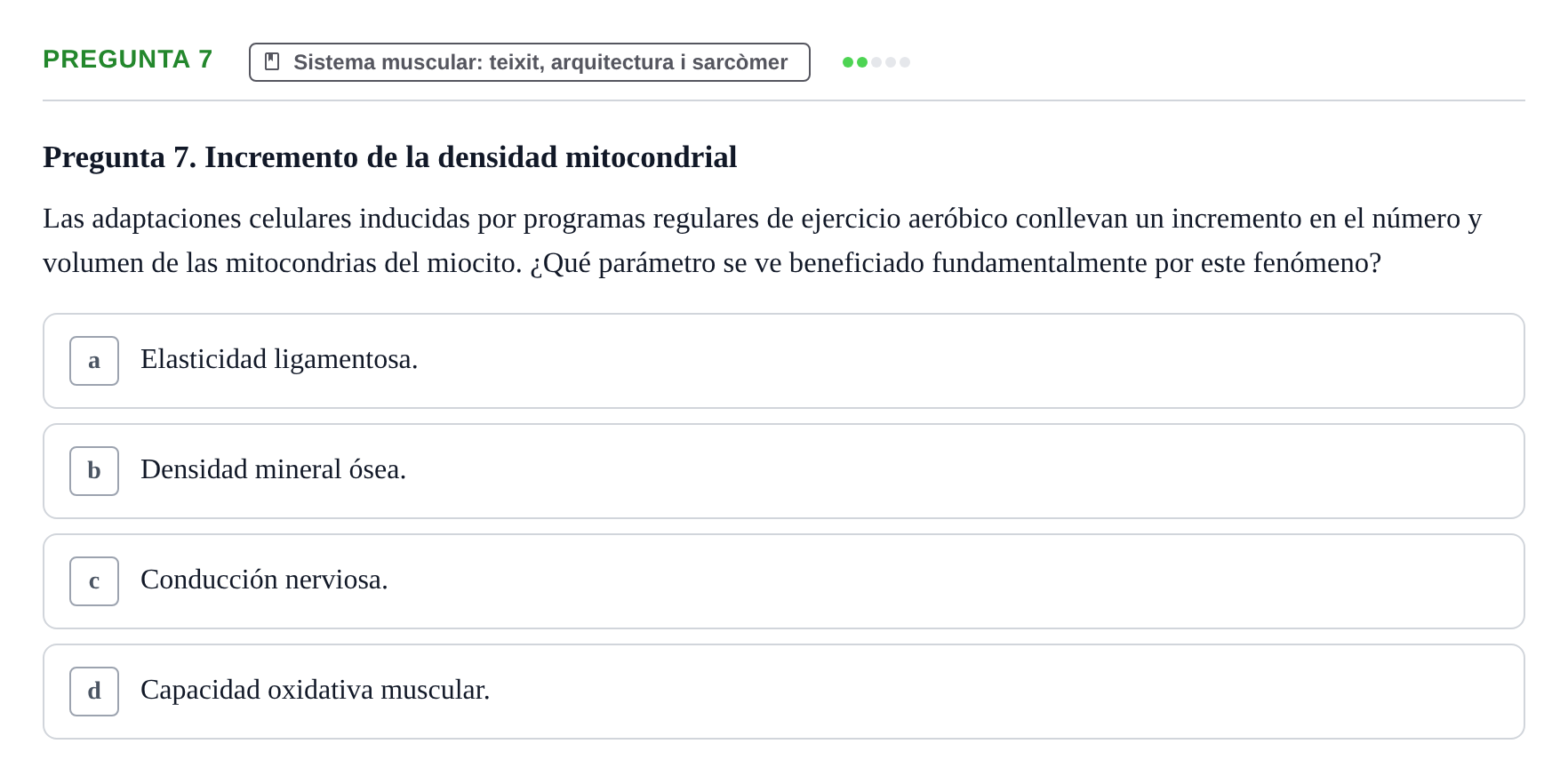 Enunciado: Pregunta 7