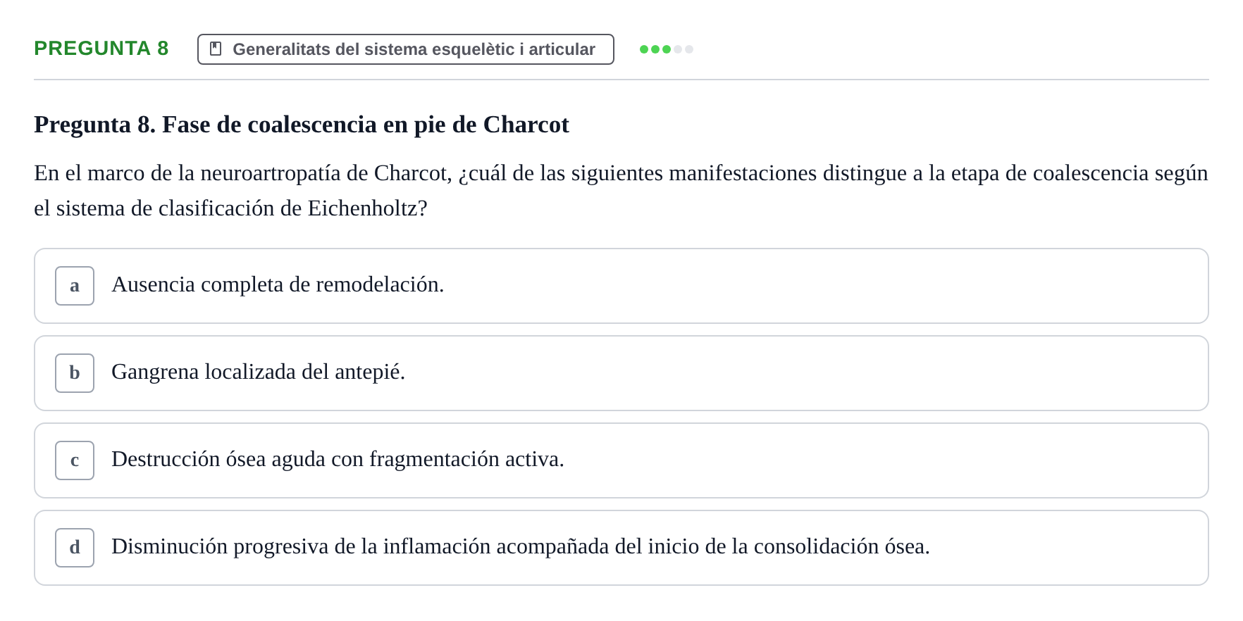 Enunciado: Pregunta 8