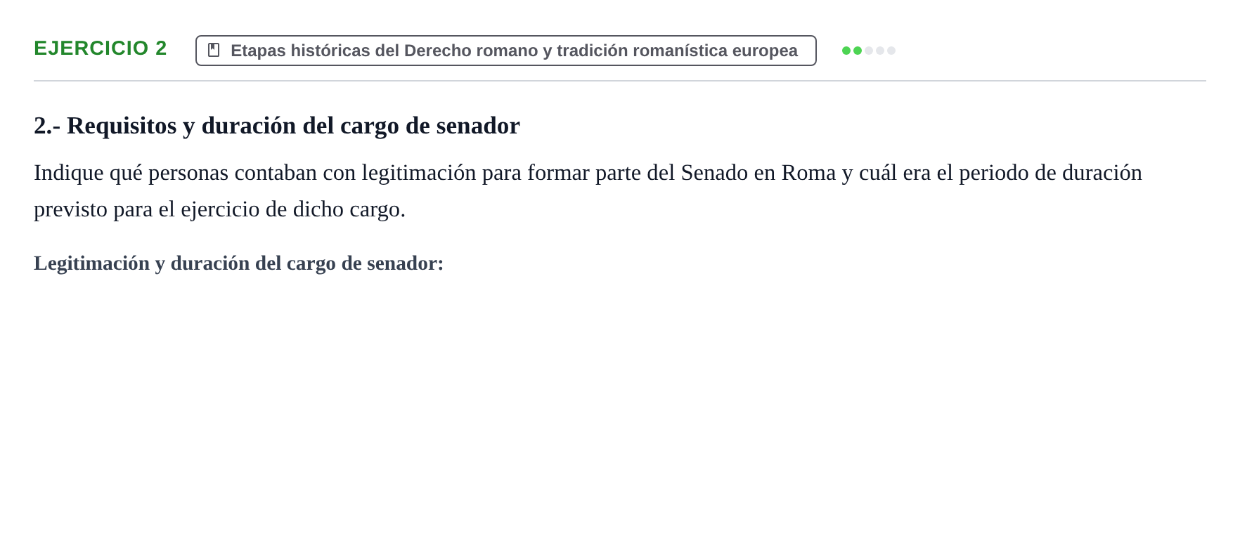 Enunciado: 2