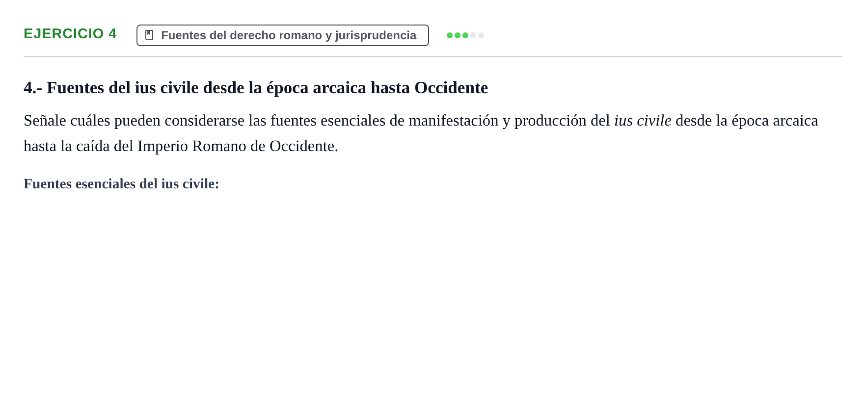 Enunciado: 4