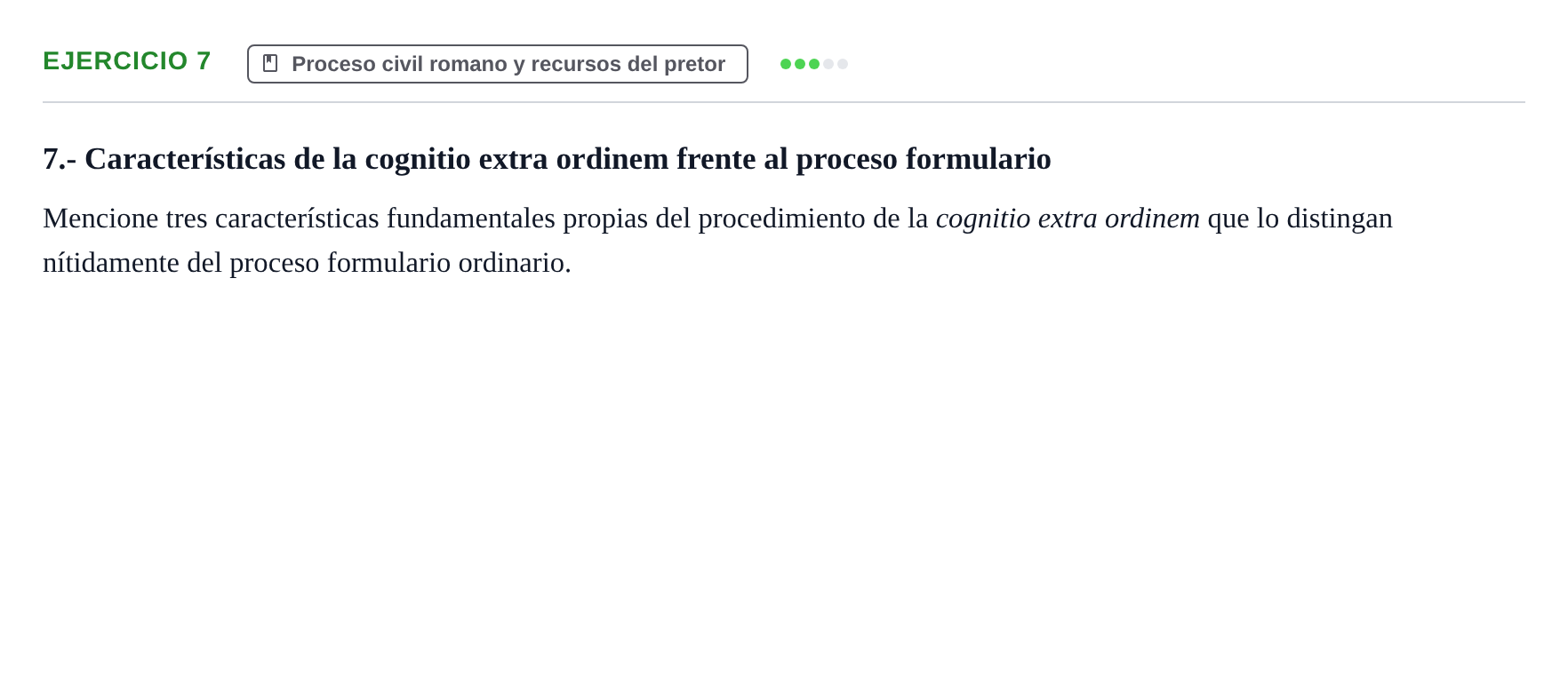 Enunciado: 7