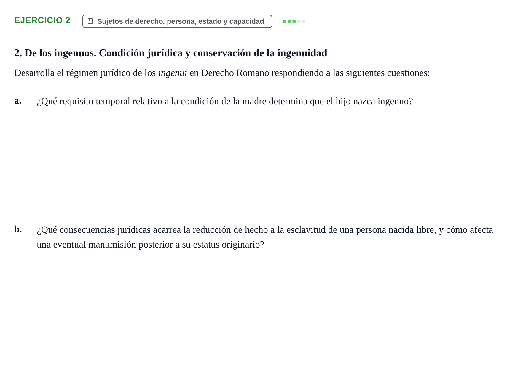 Enunciado: 2