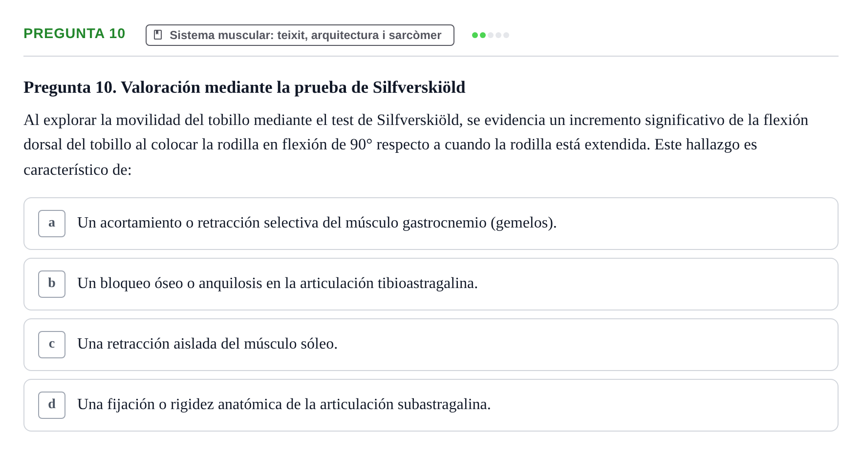 Enunciado: Pregunta 10