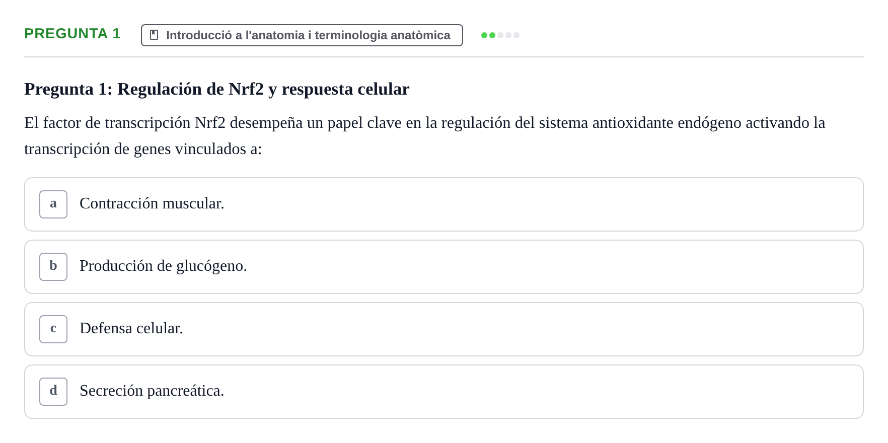 Enunciado: Pregunta 1