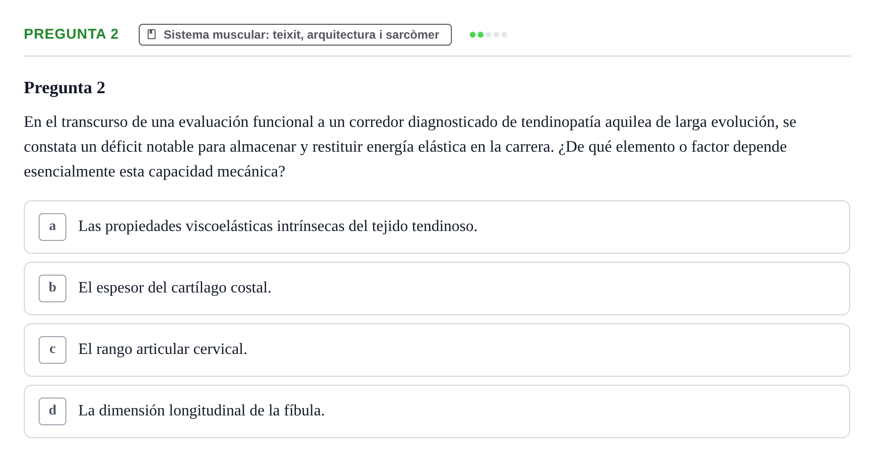 Enunciado: Pregunta 2