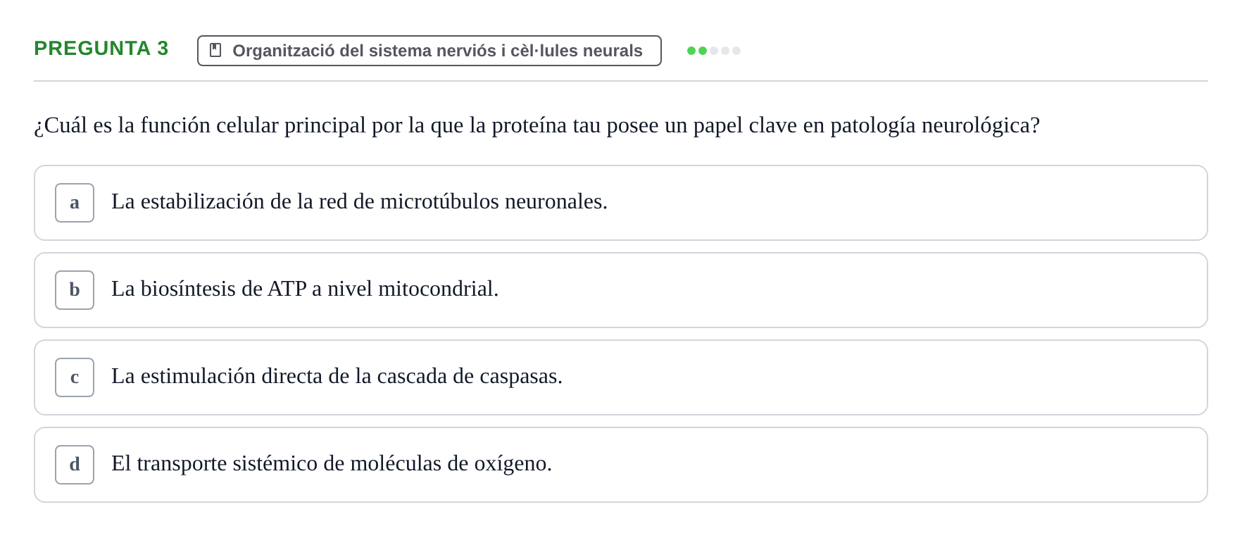 Enunciado: Pregunta 3