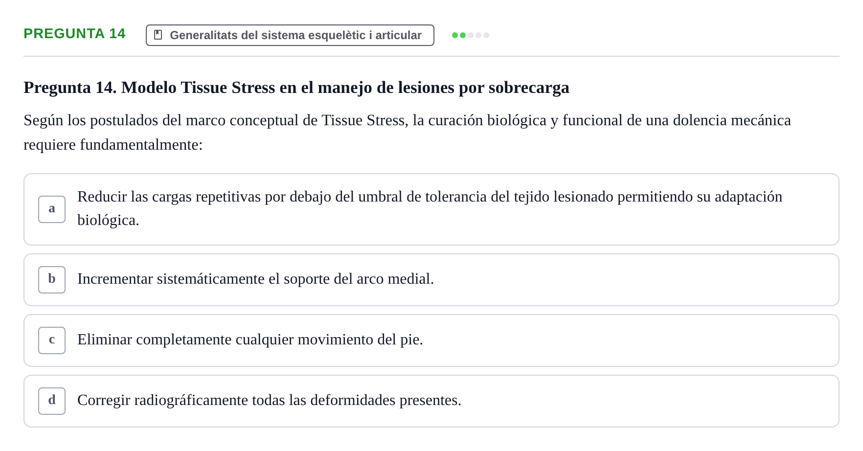 Enunciado: Pregunta 14