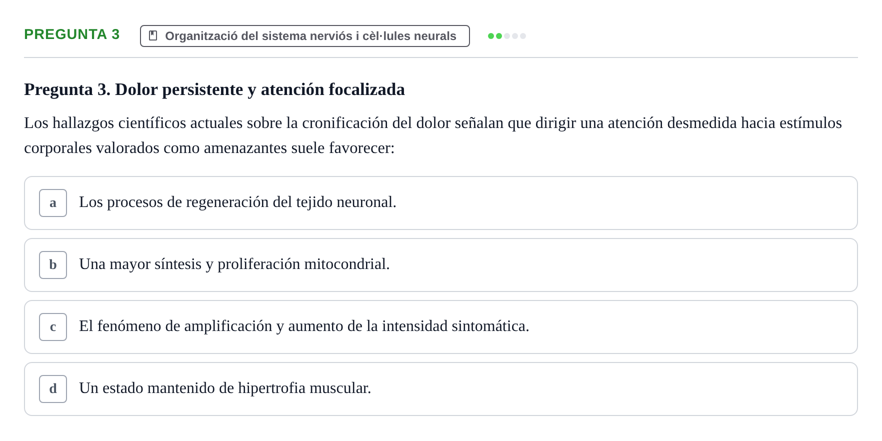 Enunciado: Pregunta 3
