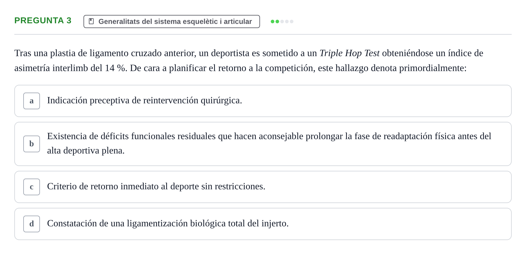 Enunciado: Pregunta 3