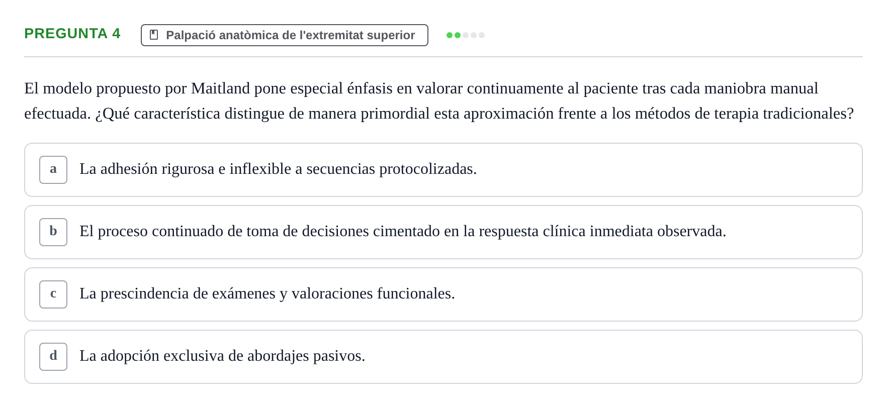 Enunciado: Pregunta 4
